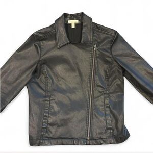 Eileen Fisher Organic Cotton Moto Jacket